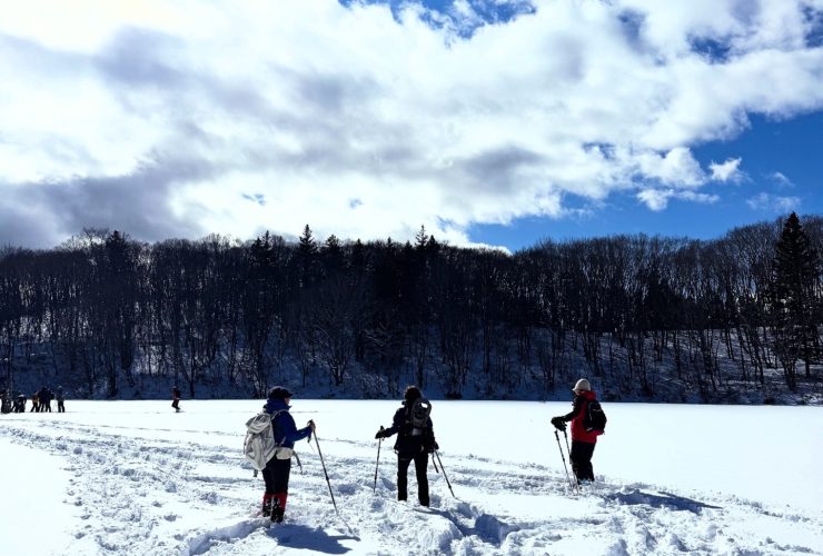 鏡池スノーシュー