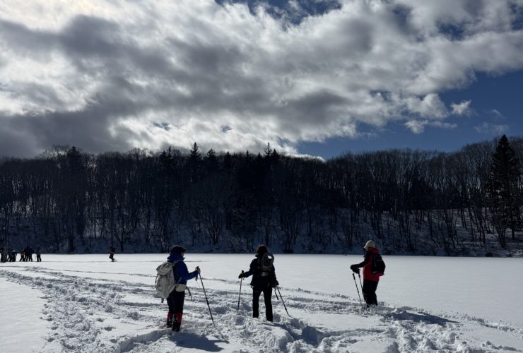 鏡池スノーシュー